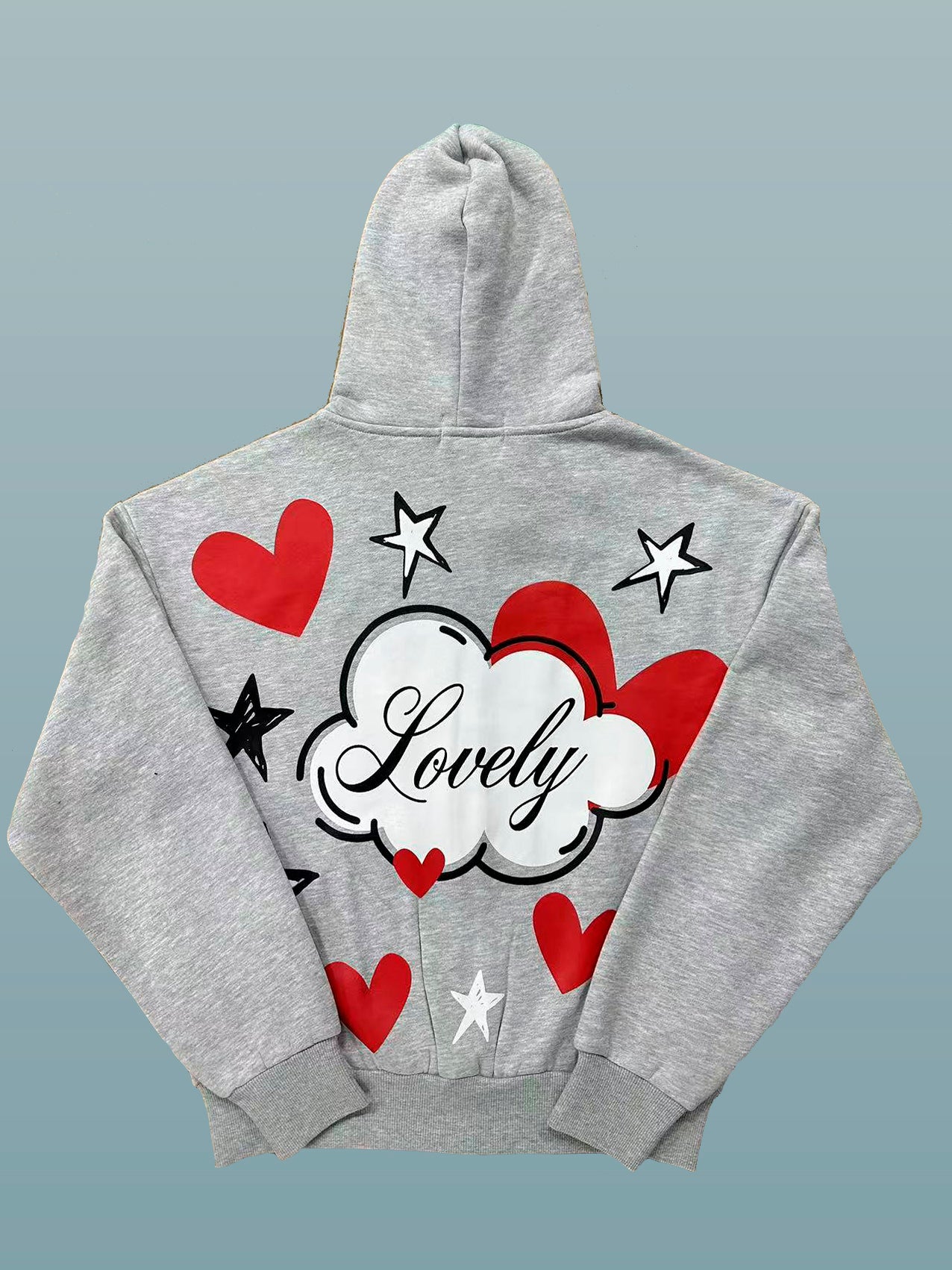 Sudadera Lovely Cloud Gris